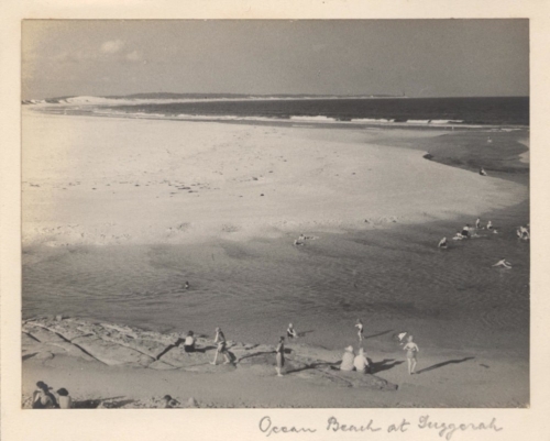 Ocean Beach at Tuggerah circa 1933-min
