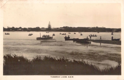 The Entrance Postcard circa 1922-min