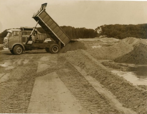 Wilfred Barrett Drive Construction Circa 1964 2j-min